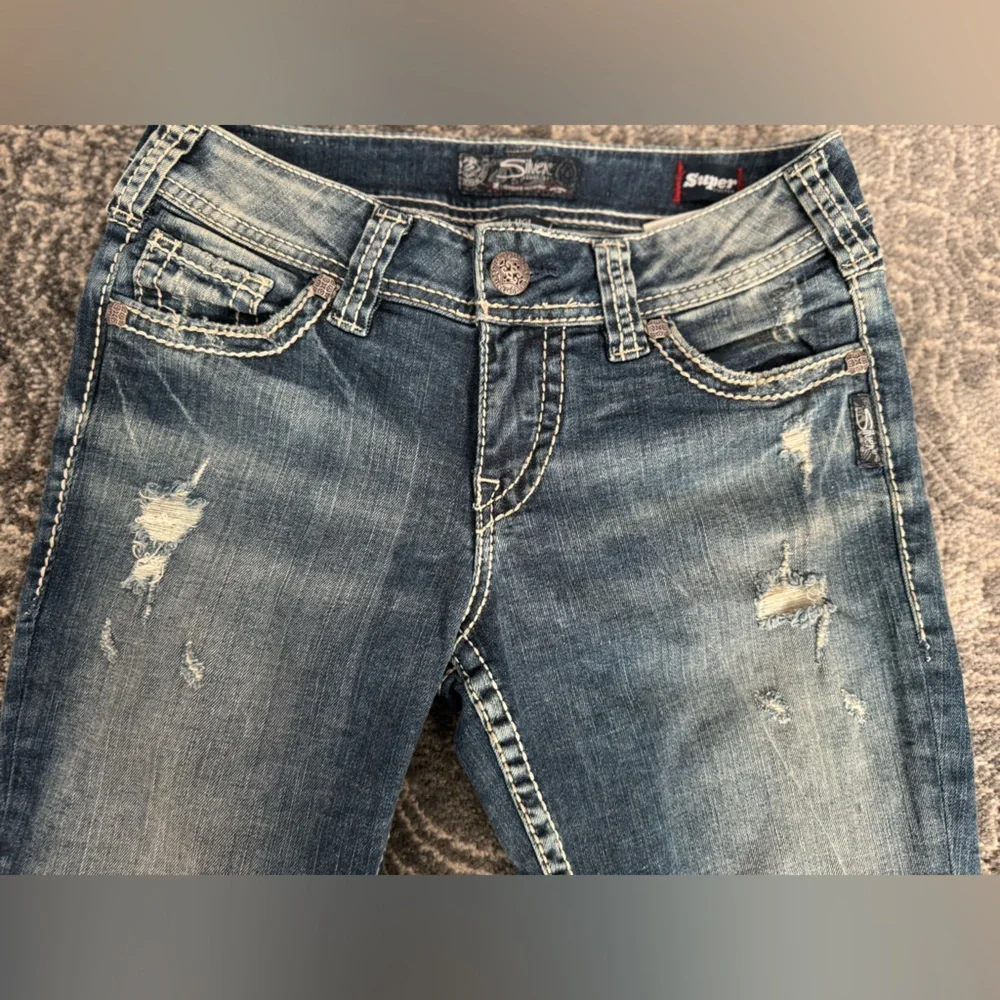 Silver Jeans Suki Mid Capri Size 27 - Picture 4 of 6